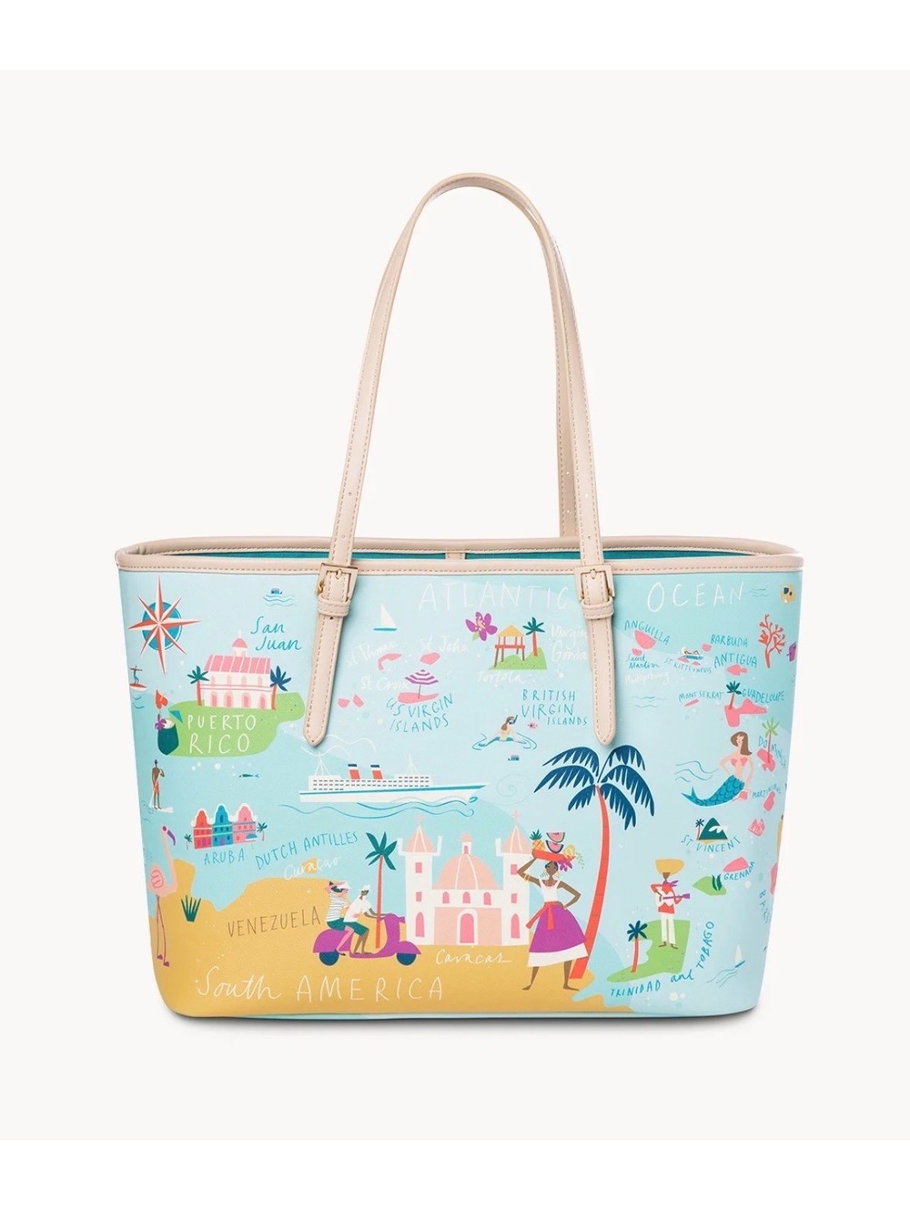 Spartina 449 Caribbean tote bag - Picture 2 of 8